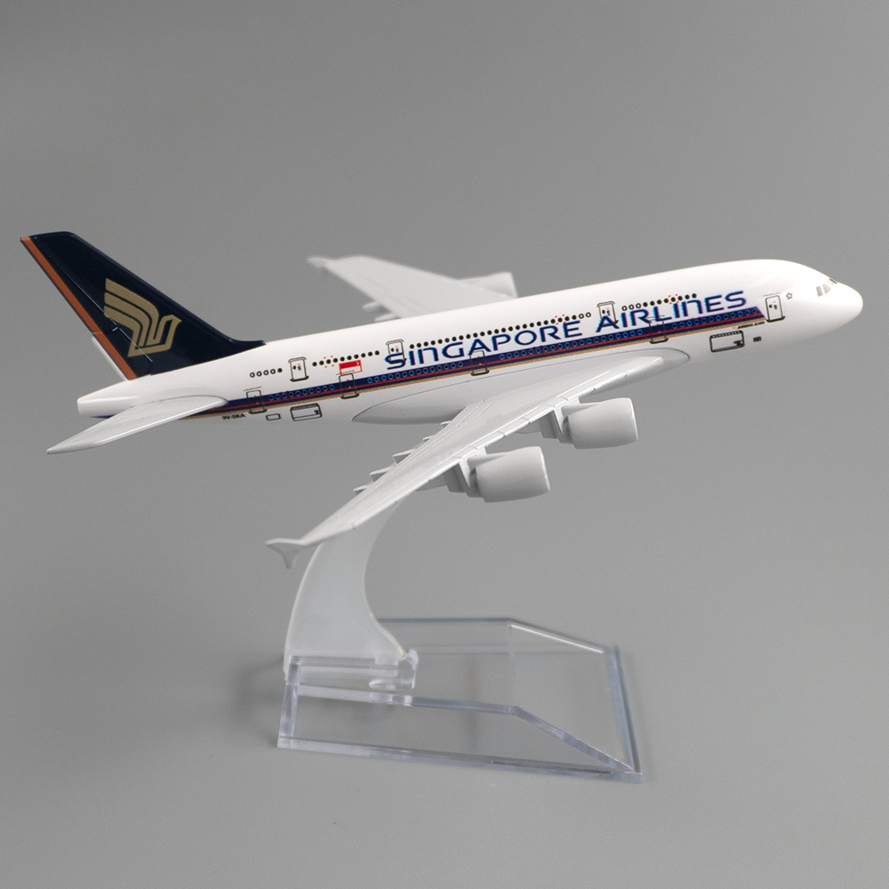 Kids Toys Singapore - 1/400 Bilancia Aereo Airbus A380 Singapore