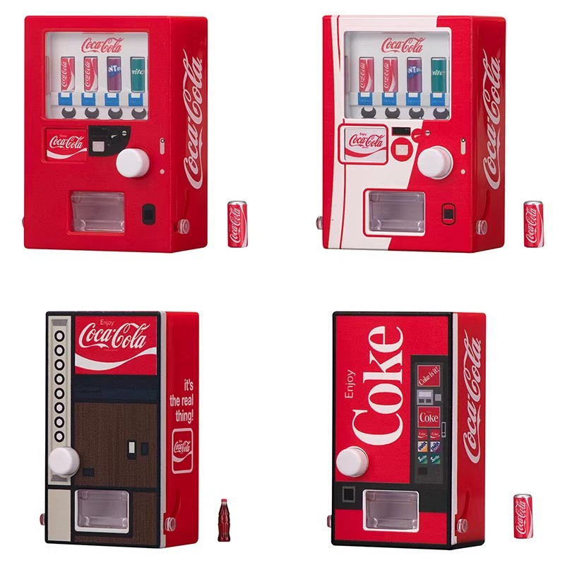 Kids Toys Vending Machine - Bandai Originale 4 Pezzi Gashapon VENDITORE