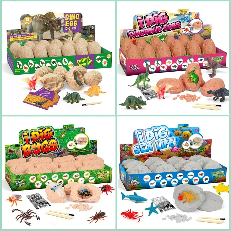 Kids Toys Videos - Kit di Scavo Archeologico con 12