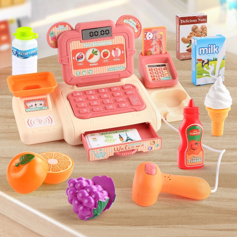 Toy Cash Register - I bambini fingono di giocare al
