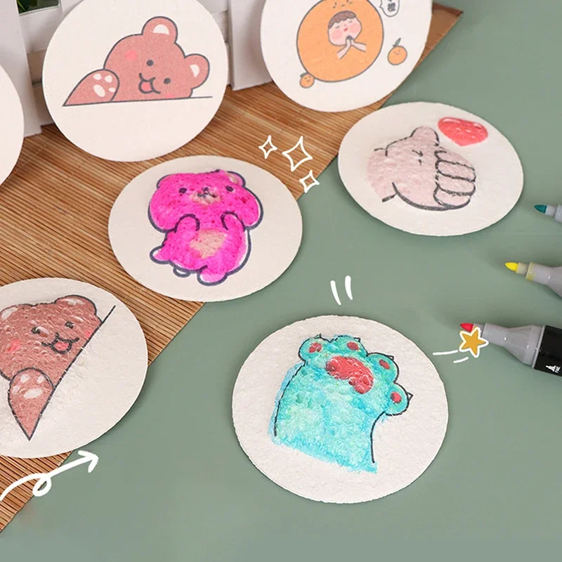 Kid Toys And Craft - Carta da pittura con texture in
