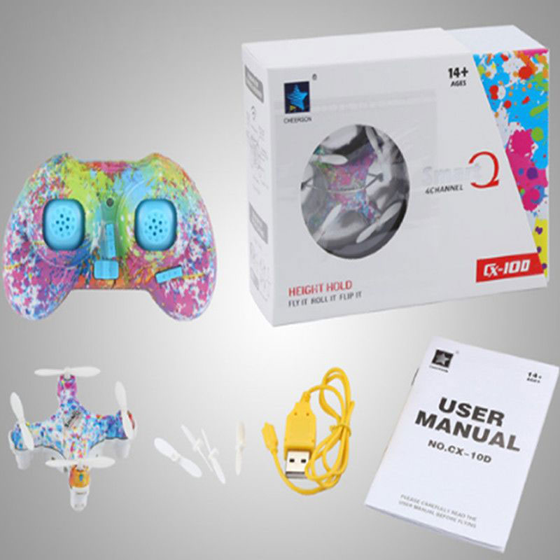 Kids Toys Drone - RC Quadcopter Cx10 Mini Drone telecomandato
