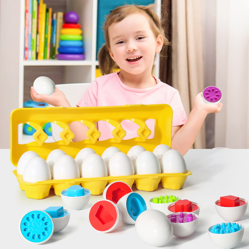 Kids Toys Videos - Uova Viti Puzzle 3D Montessori Apprendimento