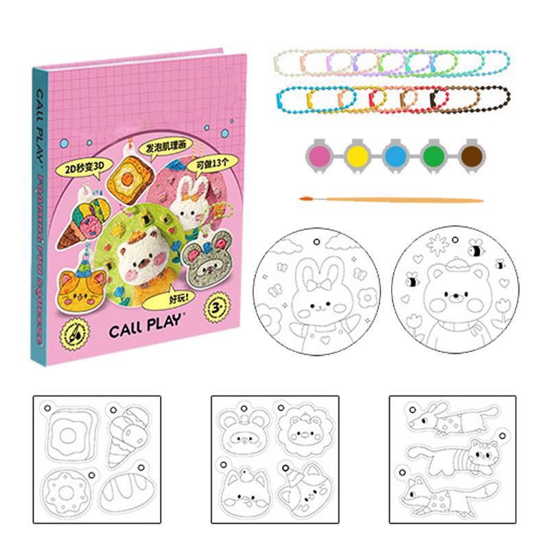 Kid Toys And Craft - Artigianato in carta espansa per bambini