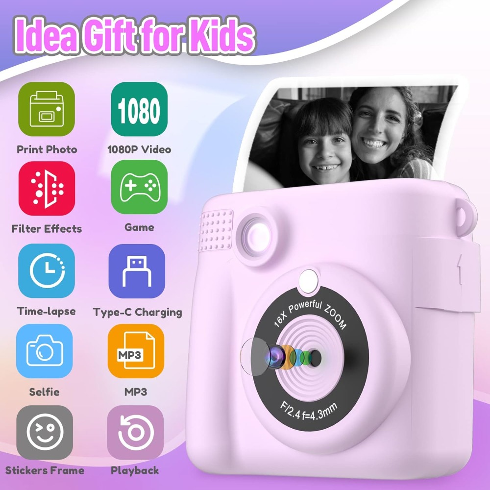 Fotocamera con stampa istantan - Kids Toys Videos recensione e prezzo