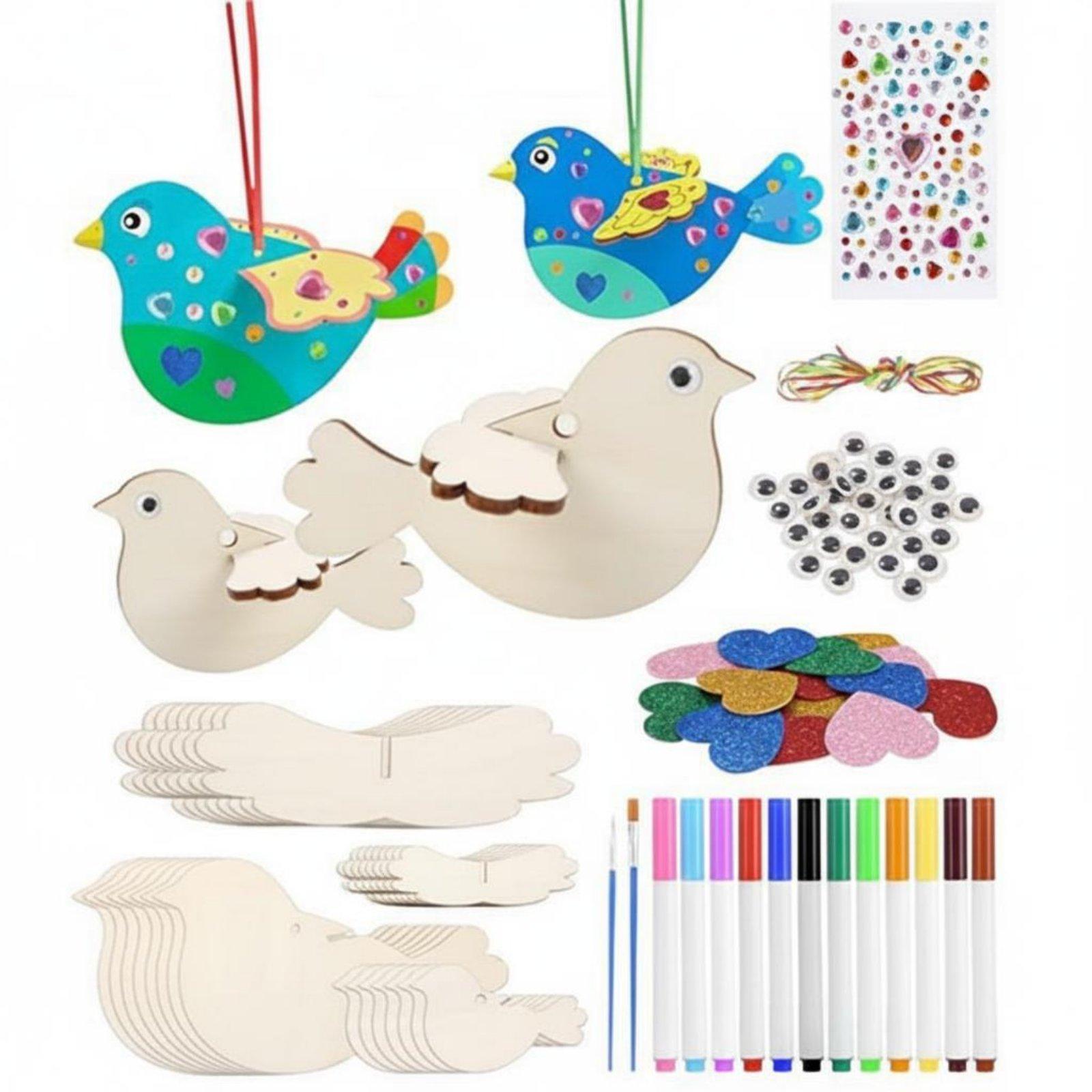 8 Pezzi Kit Artigianale Uccell - Kid Toys And Craft recensione e prezzo