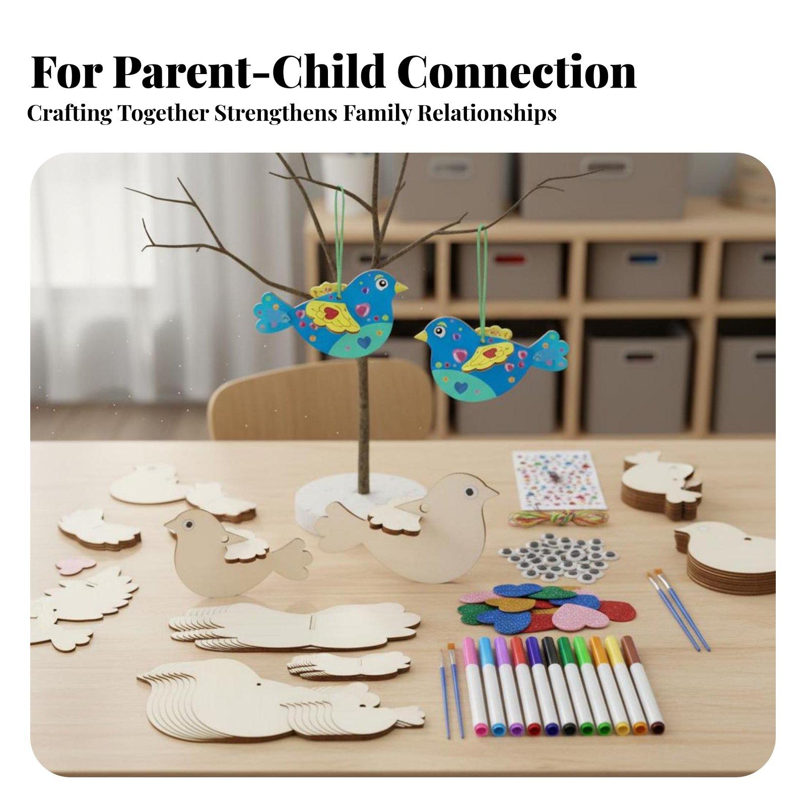 8 Pezzi Kit Artigianale Uccell - Kid Toys And Craft recensione e prezzo