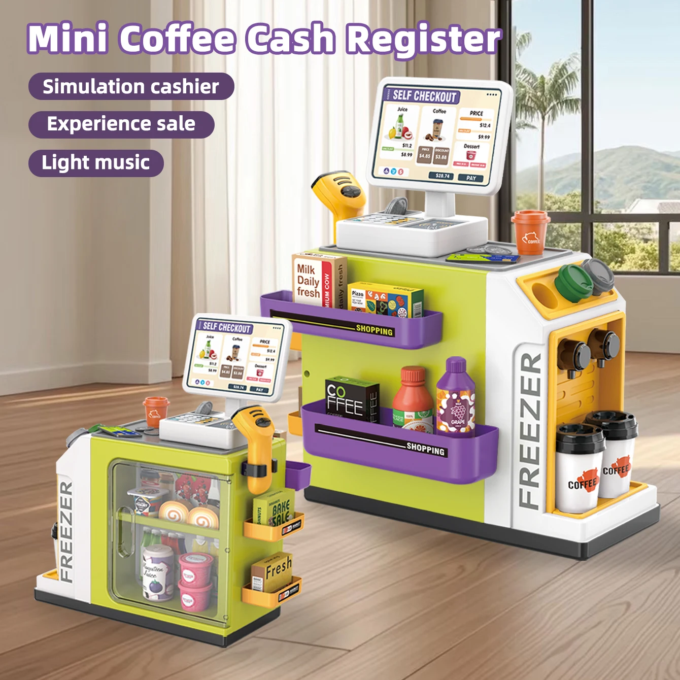 Mini Registratore di Cassa per - Toy Cash Register recensione e prezzo