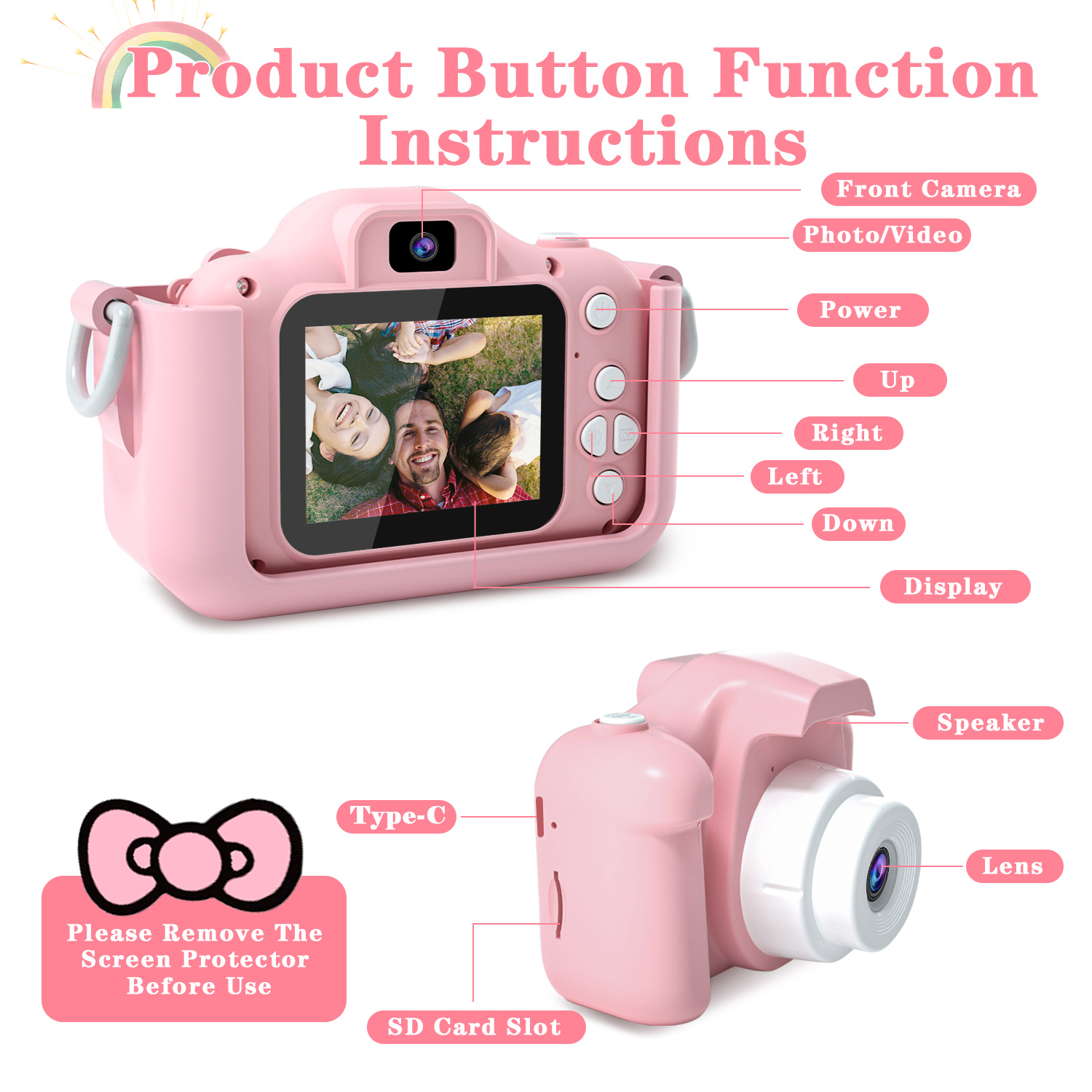 Fotocamera per bambini per rag - Kids Toys Videos recensione e prezzo